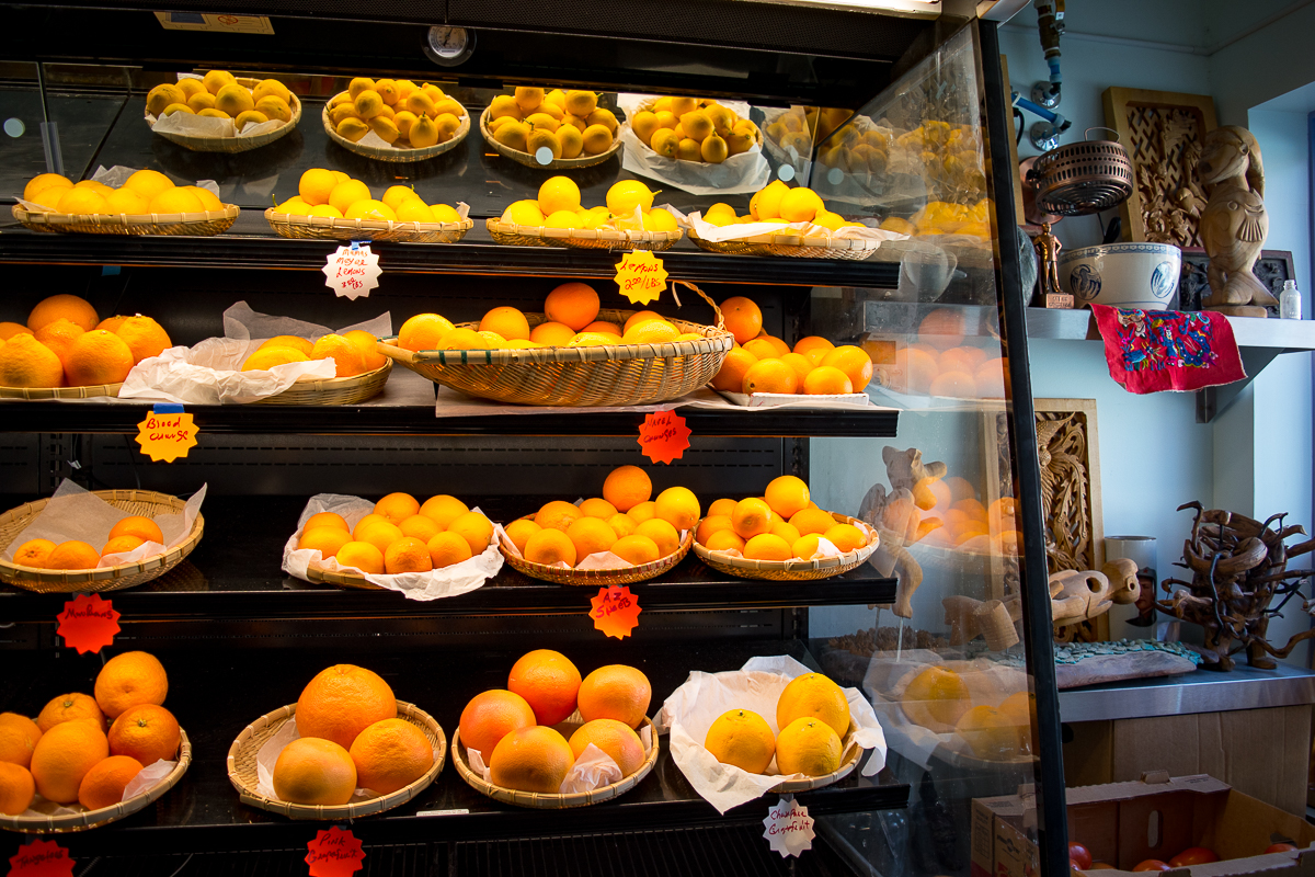 Citrus at Zinman's Food Shop (Credit: Jackie Tran)