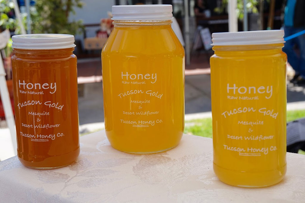 Honey varietals from Tucson Honey Company (Credit: Jennifer Rothschild)