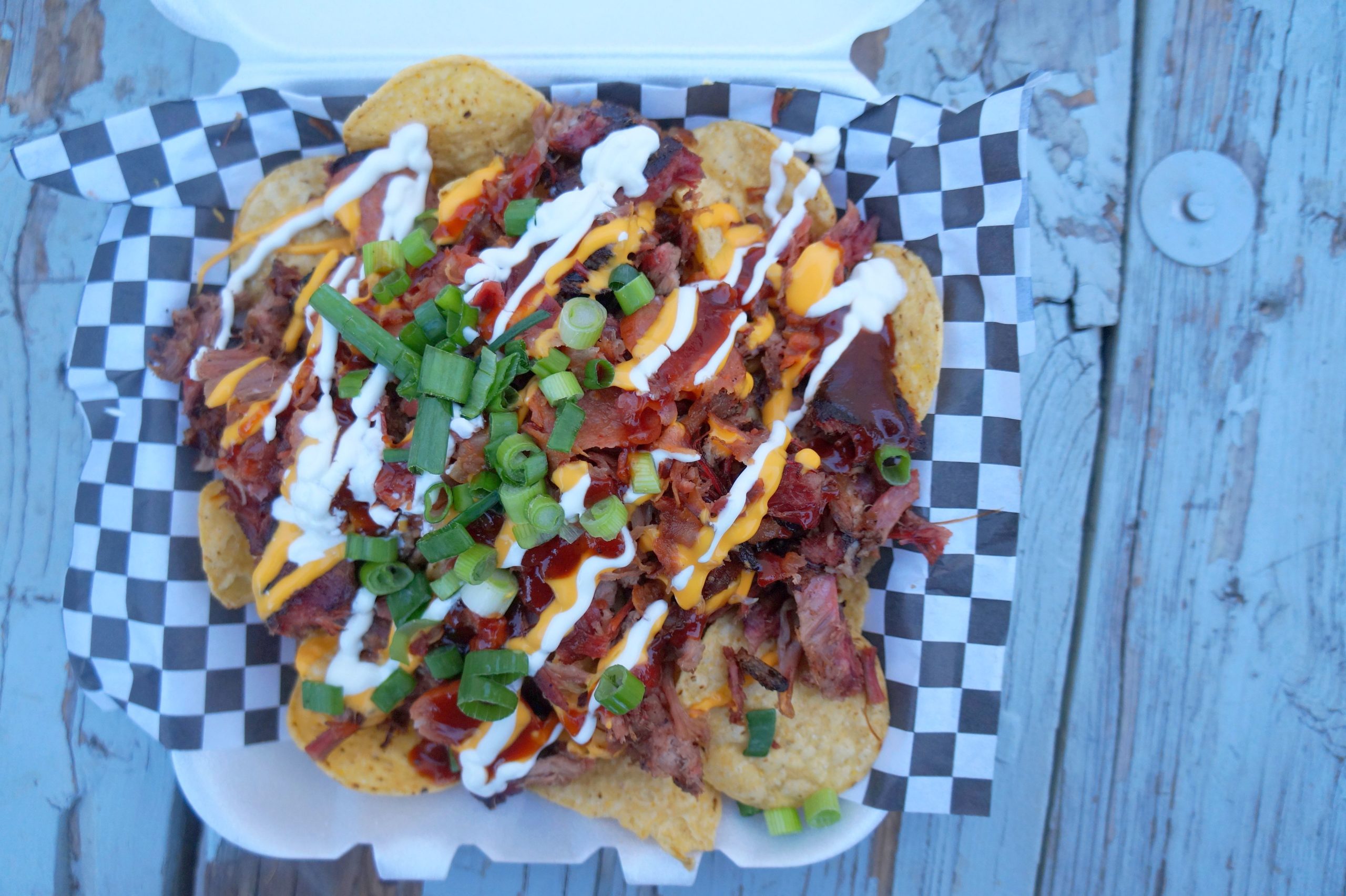Loaded Pulled Pork Nachos (Photo by Mark Whittaker)