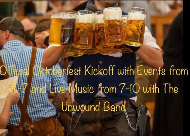 OKTOBERFEST KICKOFF IS SATURDAY 🍻🇩🇪🥨 Please also note, we will be  closed until 5:30pm for a private reservation on Friday. Thank you for…