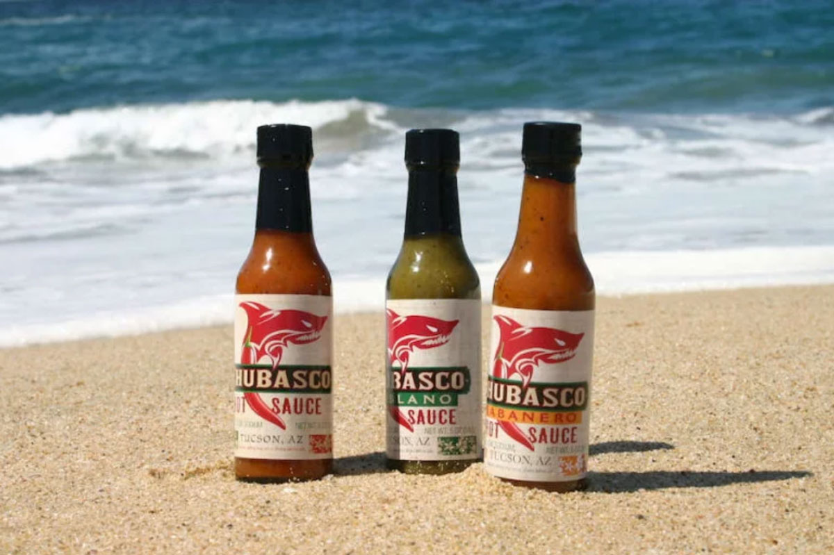 Chubasco Hot Sauce in its natural habitat