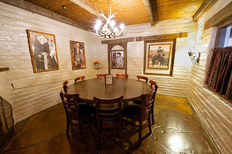 Private Dining Room at El Corral (Photo Credit: El Corral)