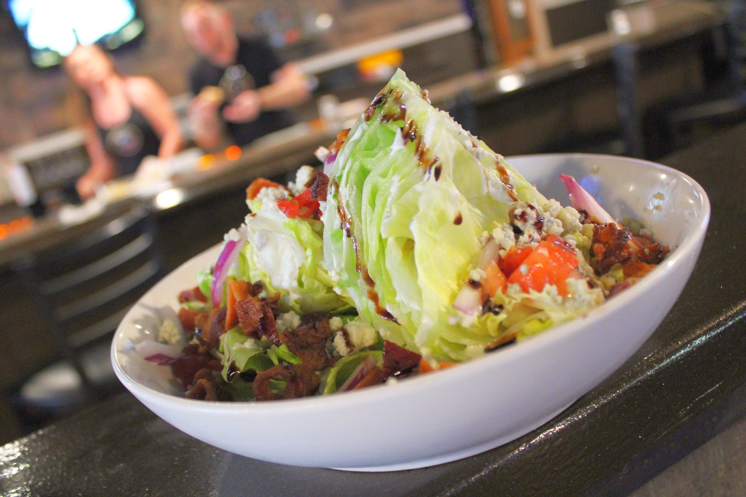 Wedge Salad at On the Rocks (Photo by Mark Whittaker)