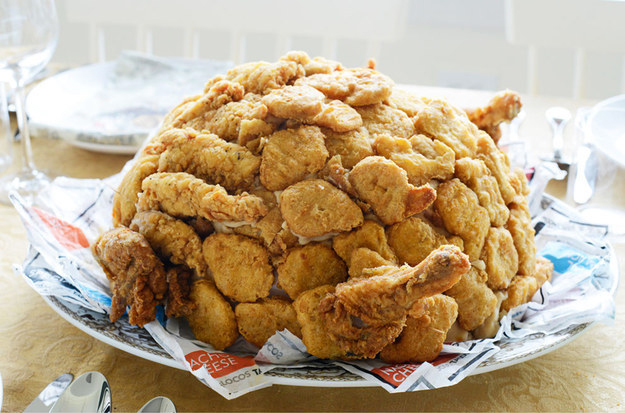 Assorted Nugget Platter with Drumstick Accents (Photo & Recipe Credit: BuzzFeed Life)