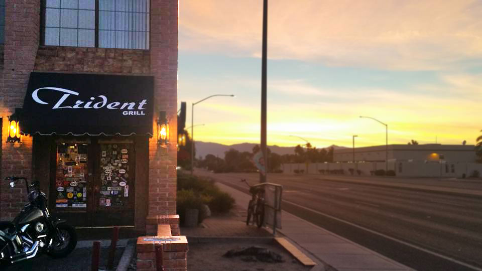 Trident Grill at sunset (Photo credit: Trident Grill)
