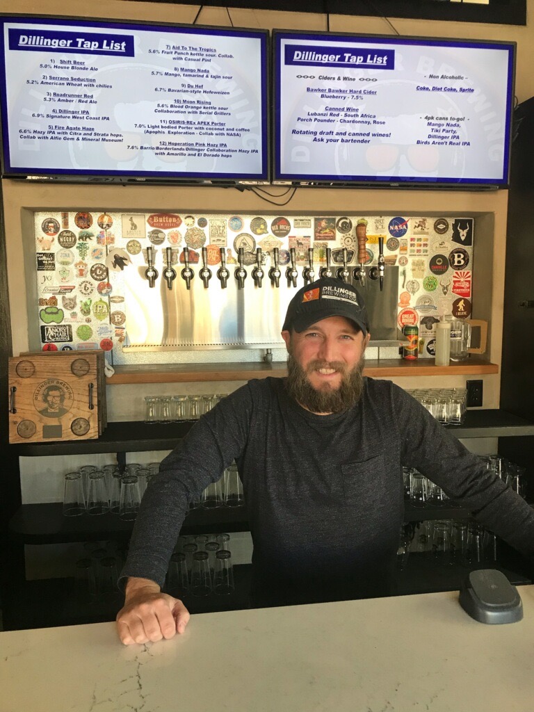 Eric Sipe of Dillinger Brewing Company