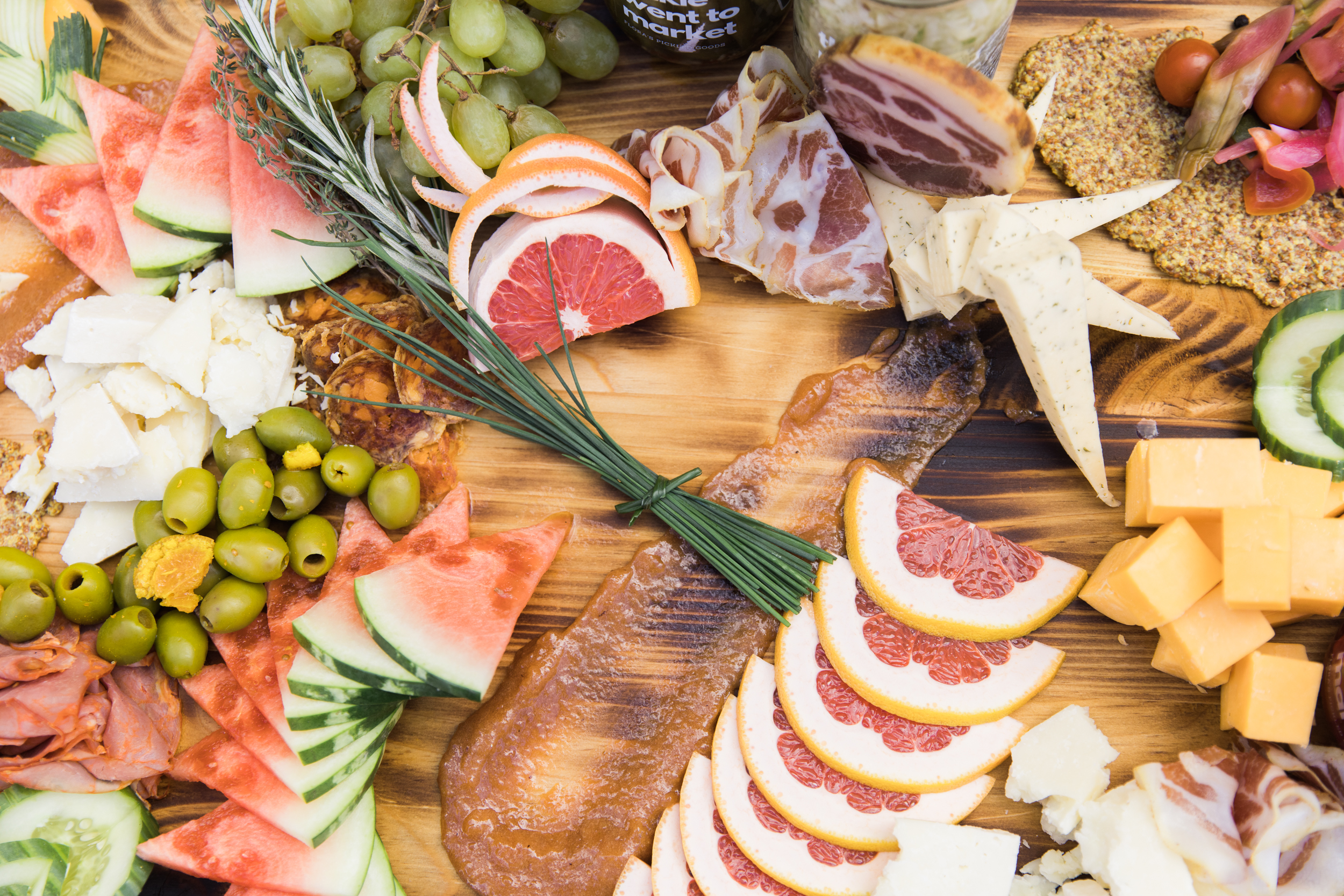 Charcuterie board by Vanessa Moon (Photo by Taylor Noel Photography)