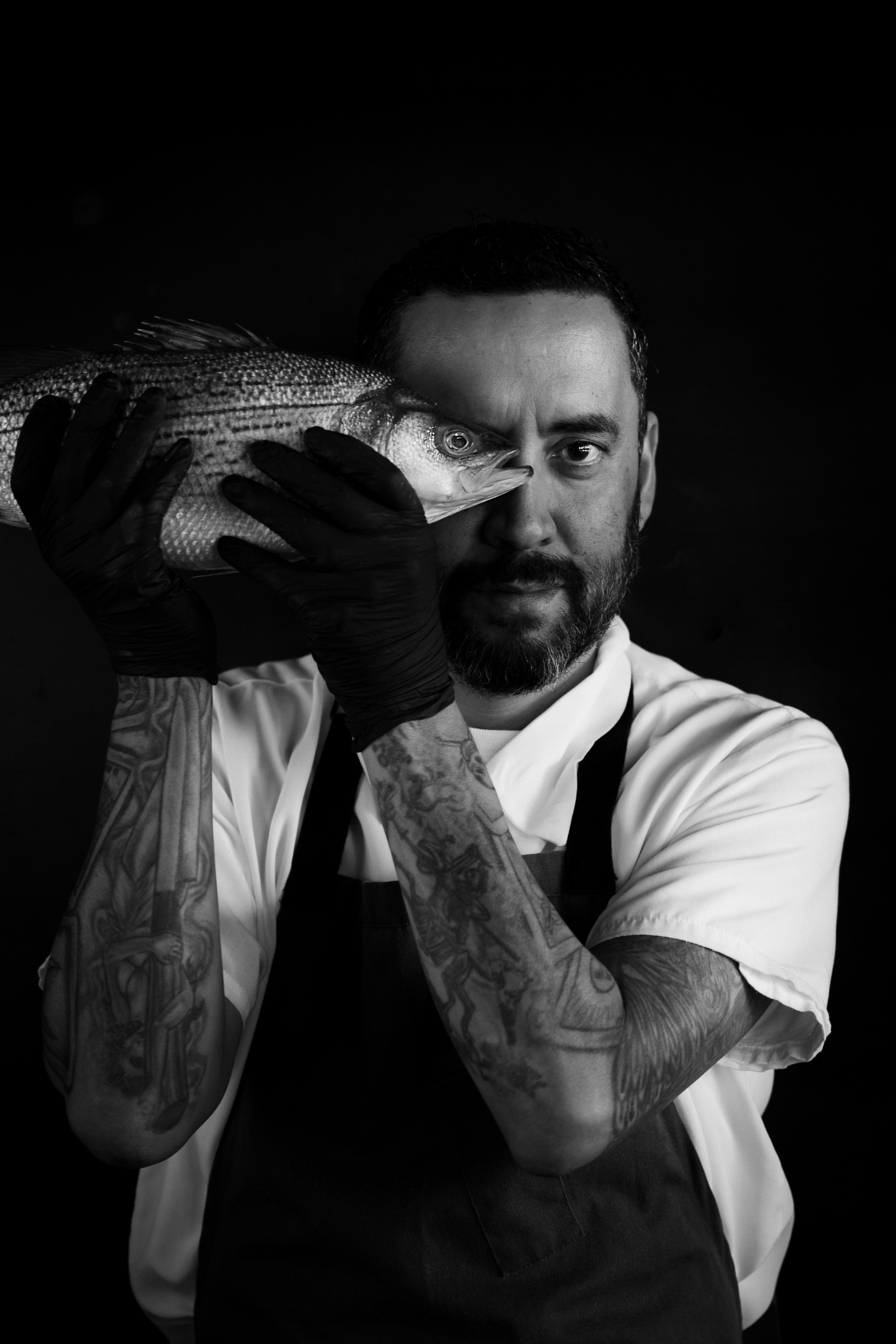 Ernie Soto, fishmonger of OBON (Photo by Anna Smirnova)