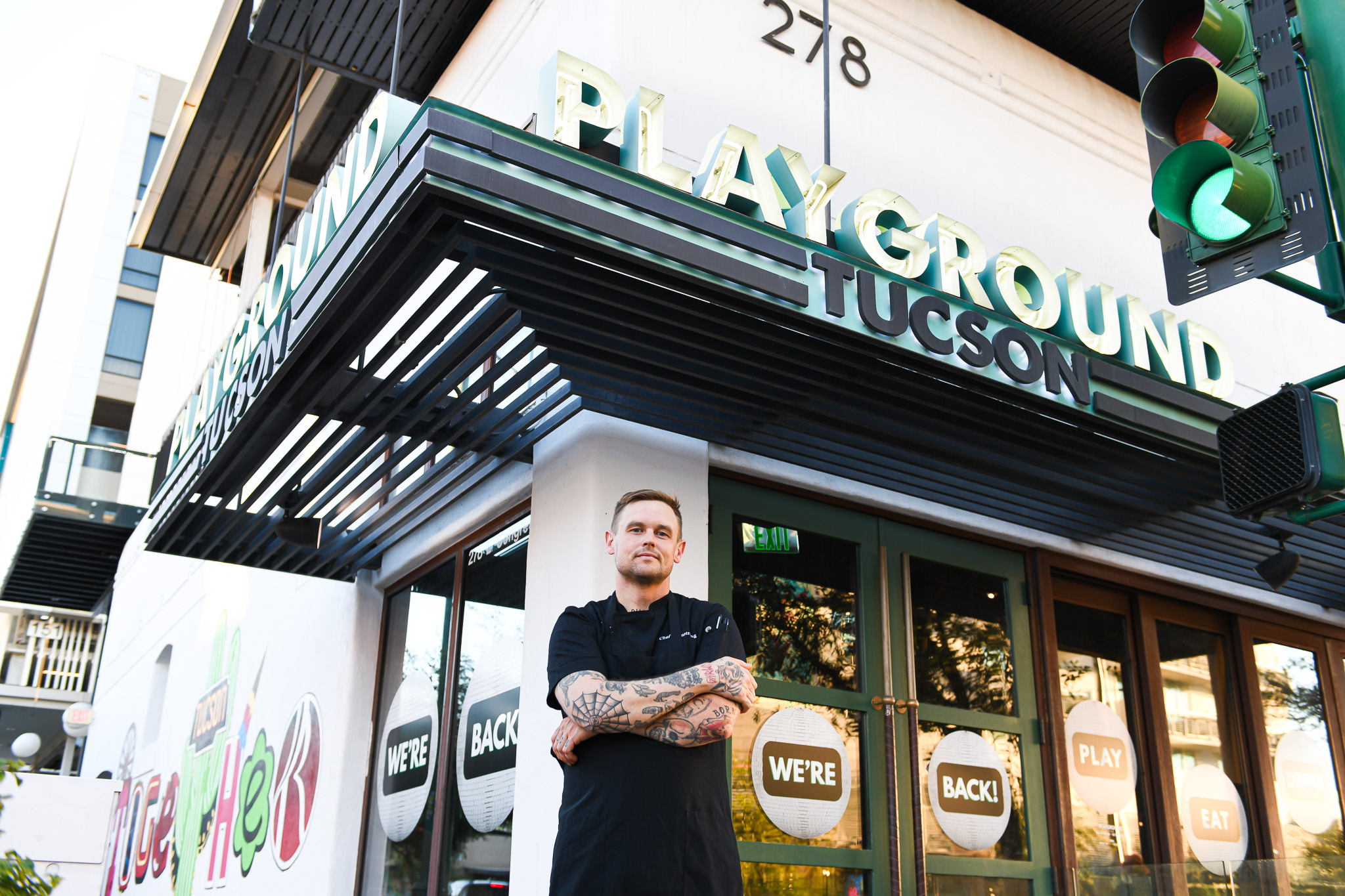 Playground's Executive Chef Griffin Armstrong (Photo by SWOON Media)