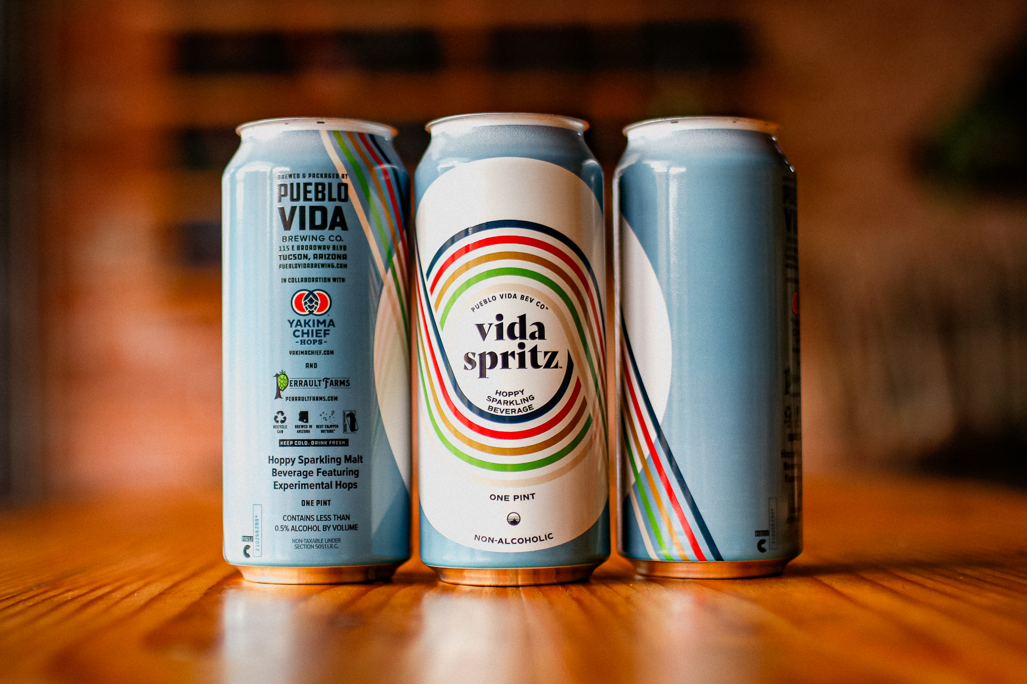 Vida Spritz NA (Photo courtesy of Pueblo Vida Brewing Company)
