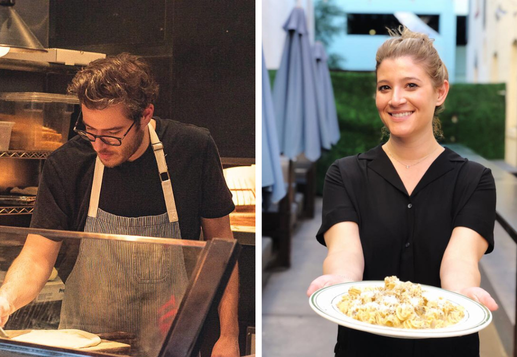 Tyler Fenton and Courtney Fenton of Reilly Craft Pizza & Drink (Photos courtesy of Reilly Pizza on Facebook)