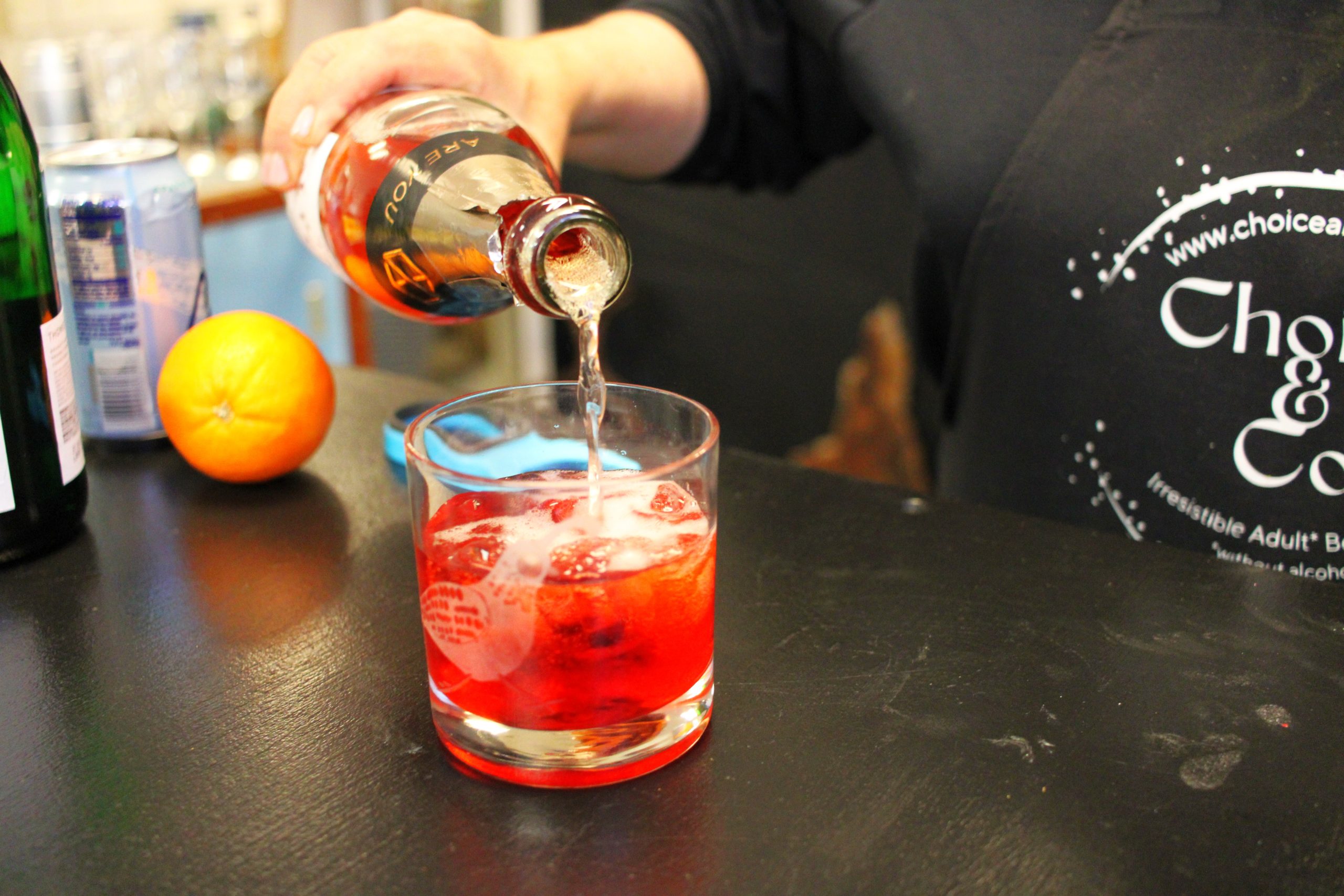 Mocktail at Choice & Co. (Photo by Mark Whittaker)