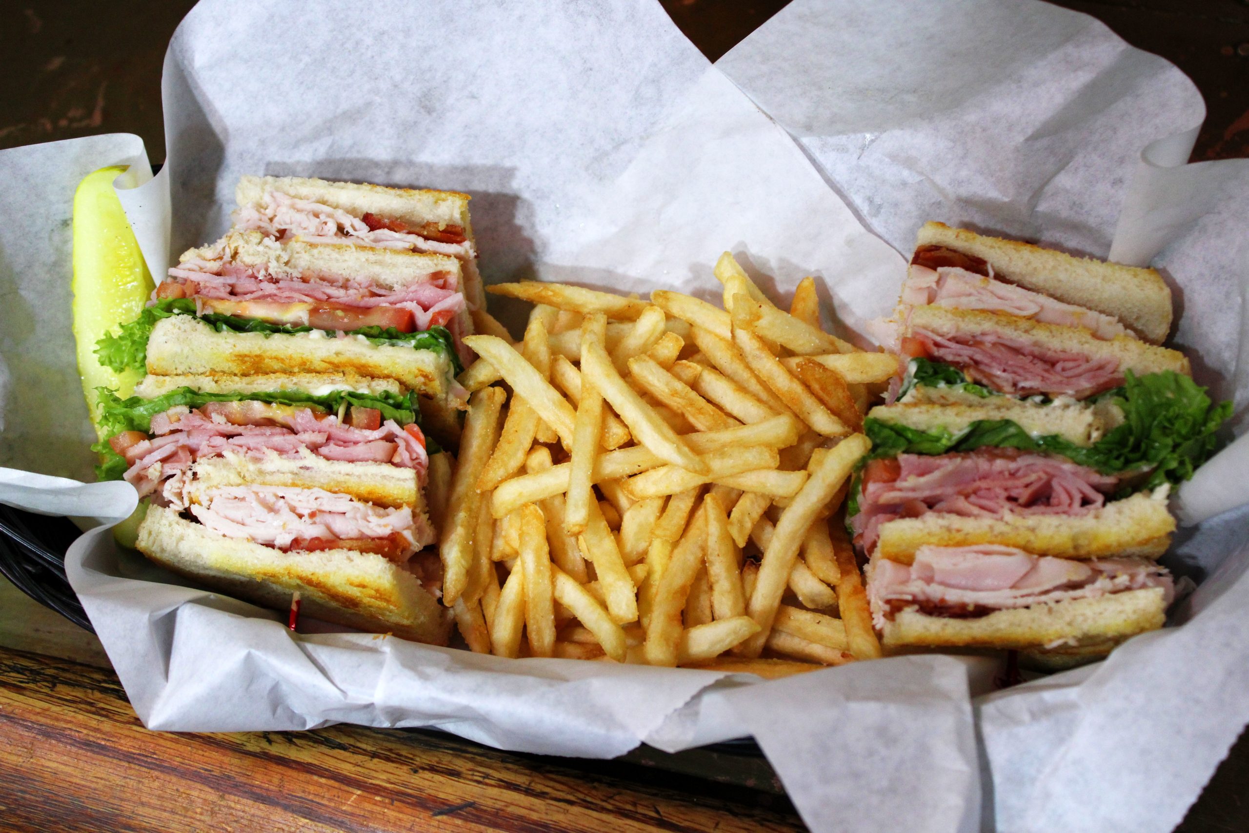 Club Sandwich at The Red Garter (Photo by Mark Whittaker)
