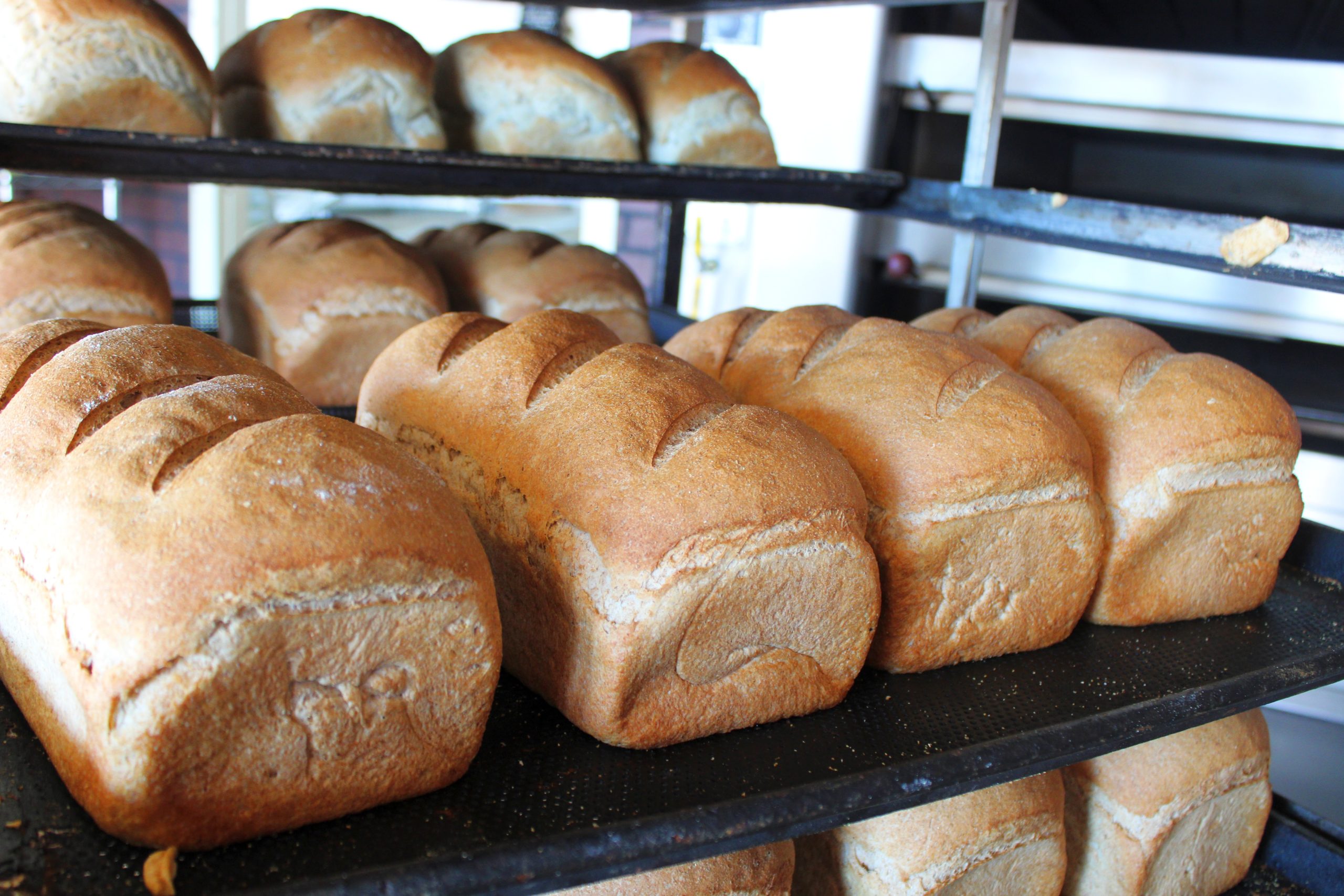 Freshly baked bread at La Baguette Parisienne (Photo by Mark Whittaker)