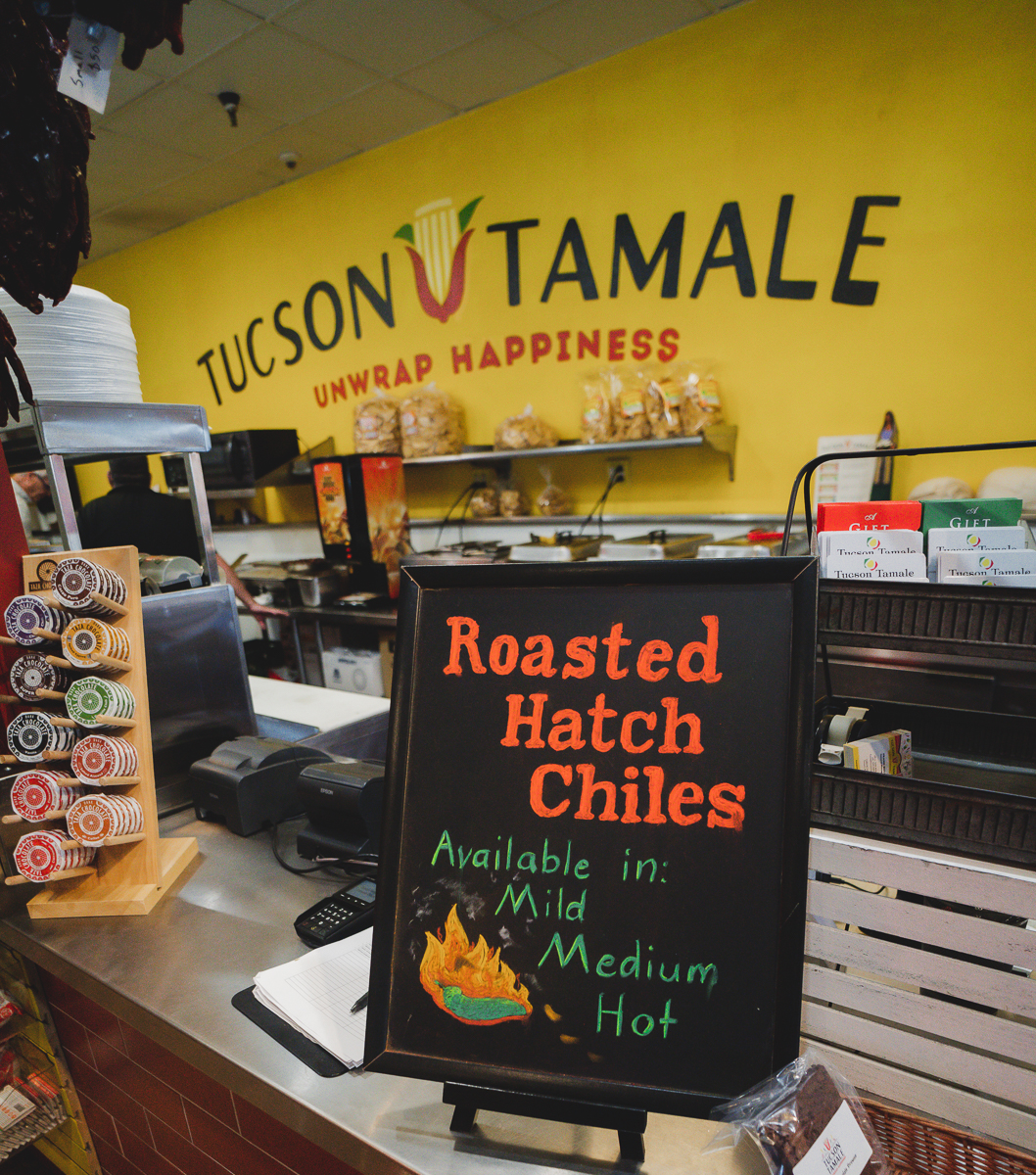"Wall of Heat" at Tucson Tamale (Photo by Isaac Stockton)