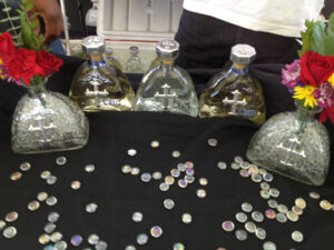 Cruz Tequila on display in the VIP/Tequila Expo tent