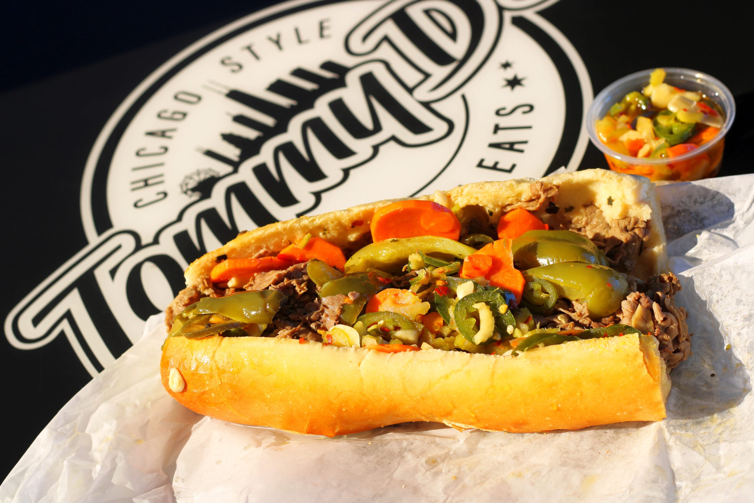 Italian Beef Sandwich at Tommy D's (Photo by Mark Whittaker)