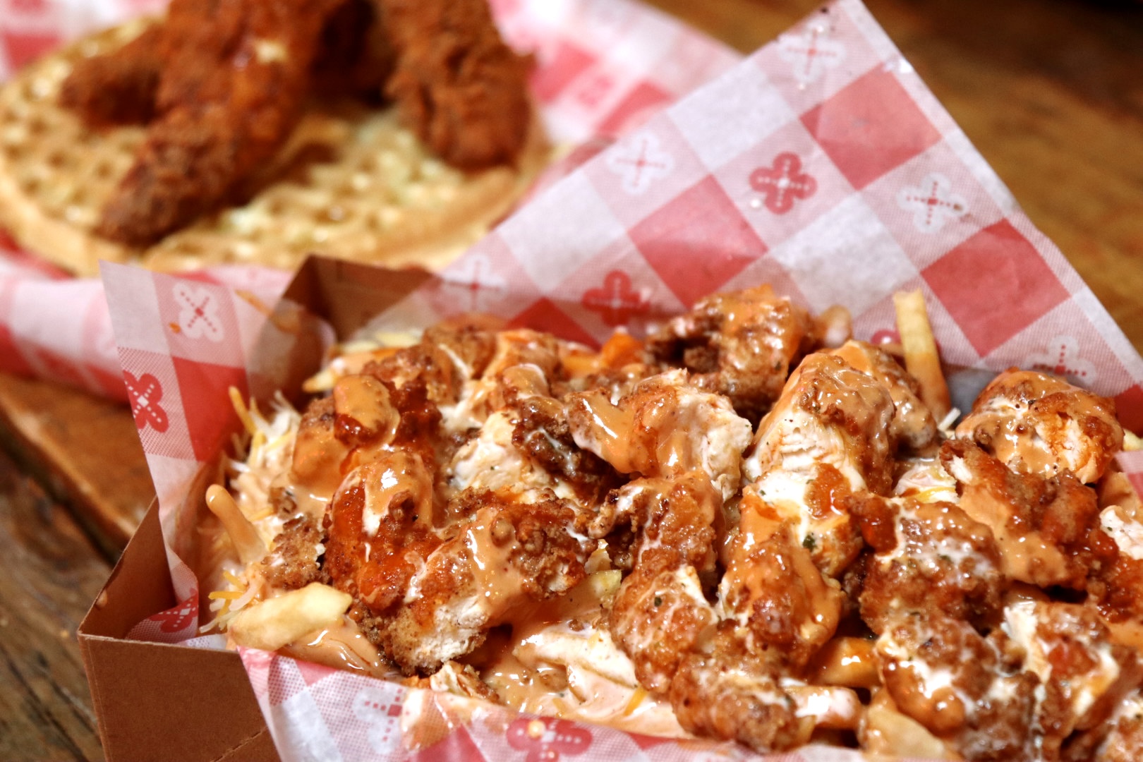 Buffalo Ranch Fries at Coop (Photo by Hannah Hernandez)