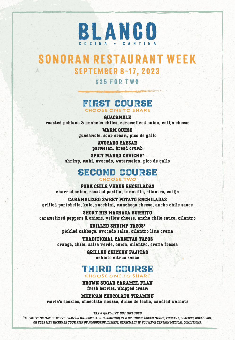 Your Guide to Sonoran Restaurant Week 2023 Tucson Foodie