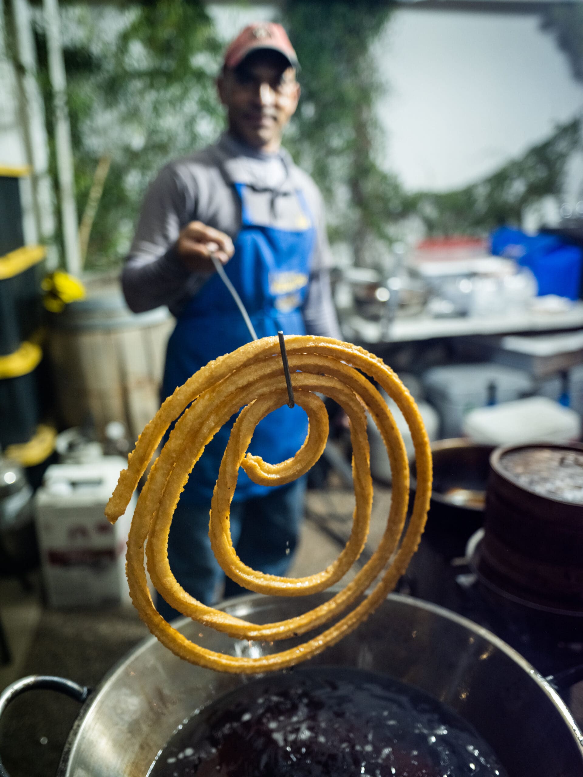 Churros Inzunza at the Vegan Night Market (Photo by Taylor Noel Photography)
