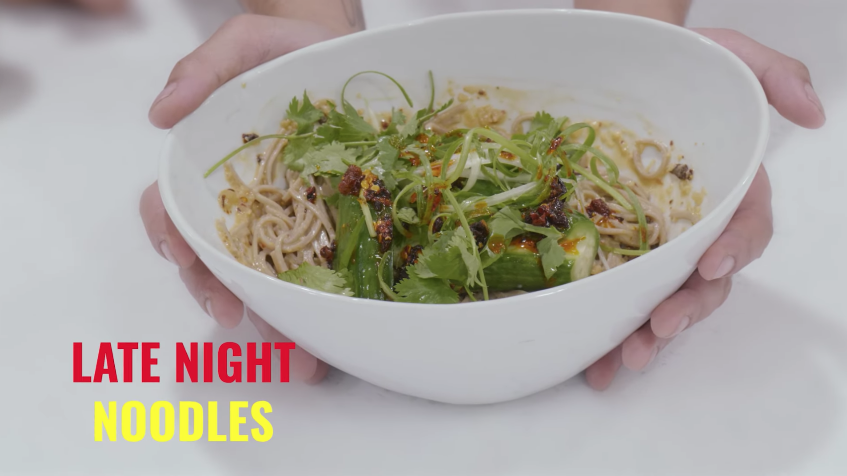 a bowl of food on a plate