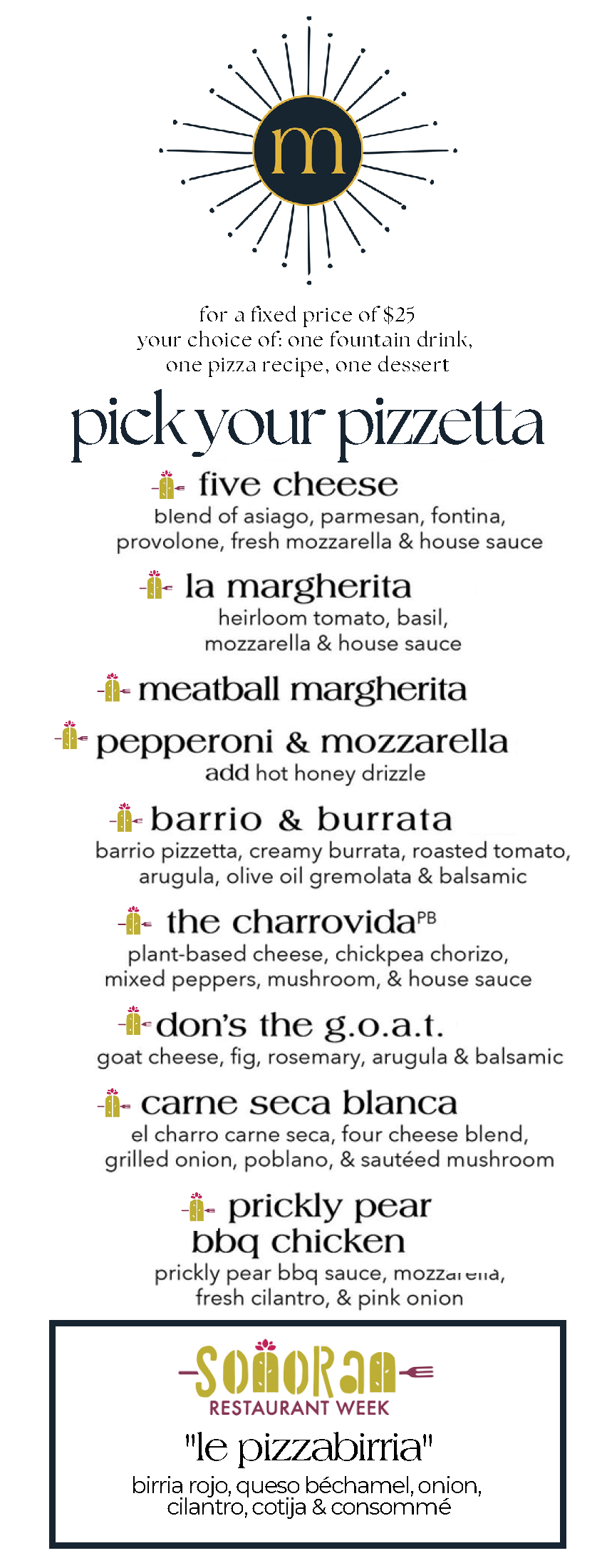 Monica SRW menu
