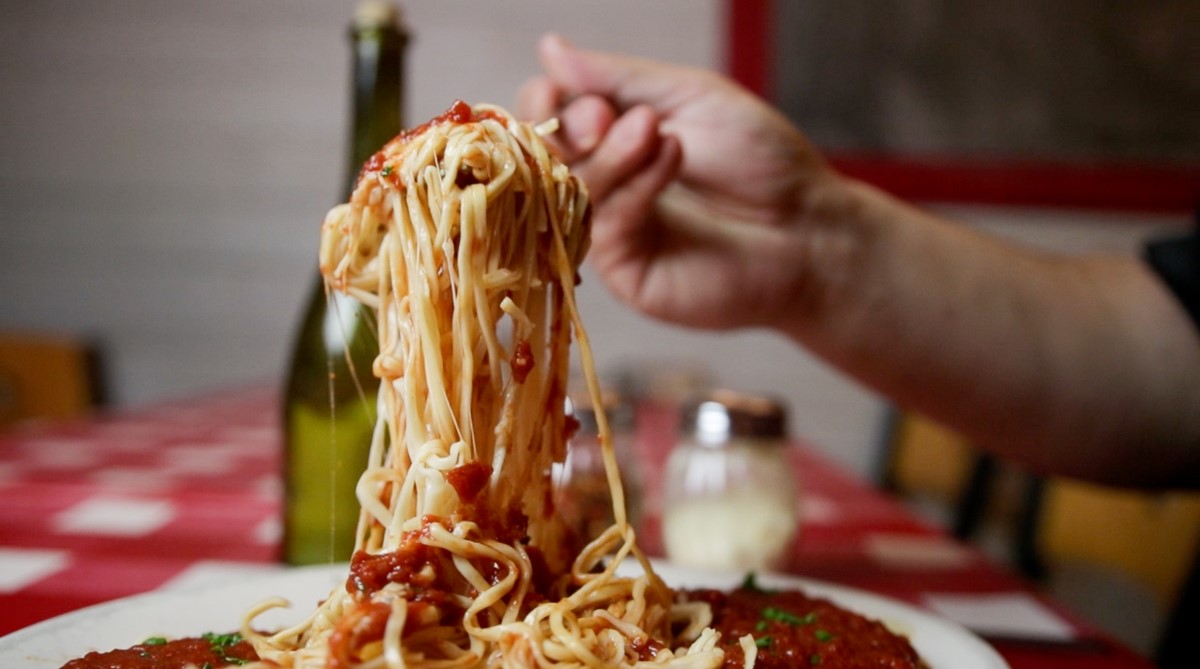 a close up of a plate of food on a table