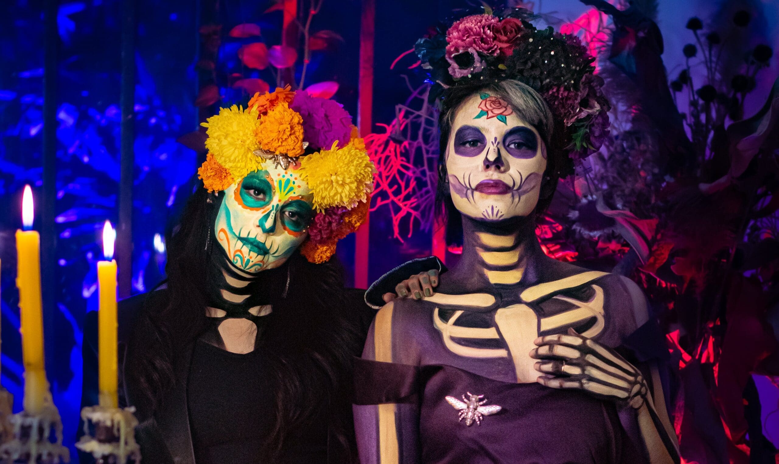 a person wearing a costume