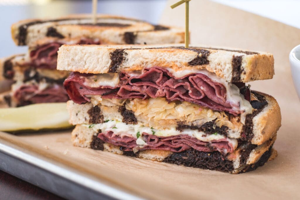 Triple Decker Reuben (Photo courtesy of Mulligans)