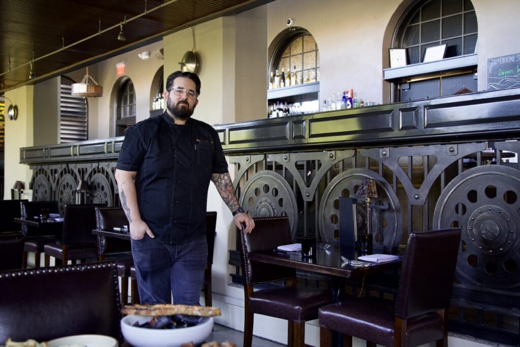 Chef Roderick LeDesma of Maynards (Photo by Hannah Hernandez)
