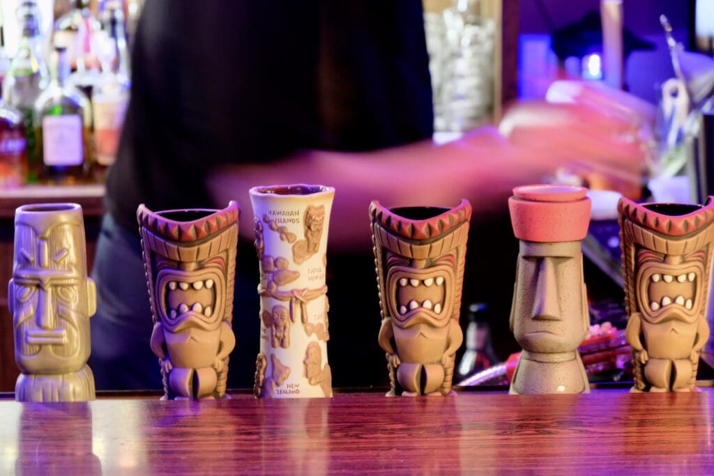 Tiki drinks at Casa Del Rio (Photo by Shane Reiser)