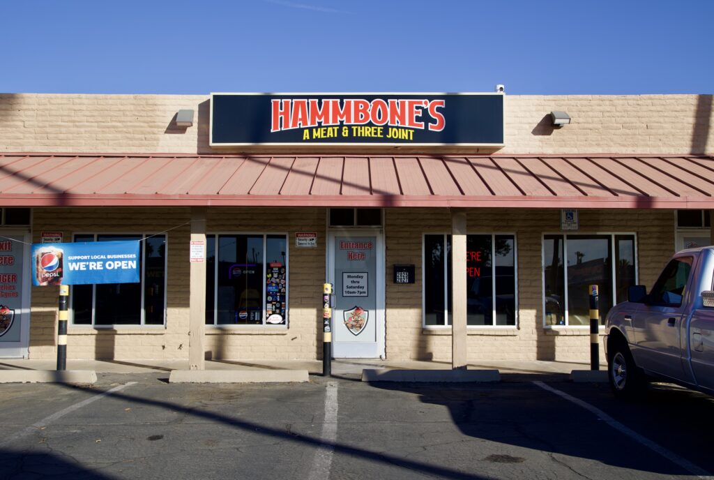 Hammbone's A Meat & Three Joint (Photo by Hannah Hernandez)
