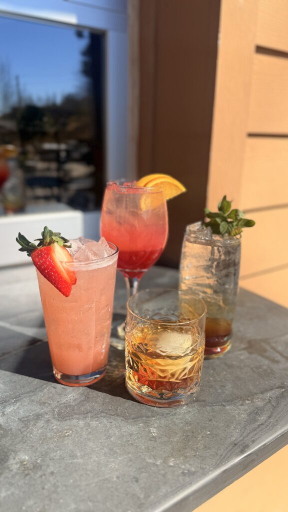 Spring cocktail menu (Photo courtesy of Sawmill Run Restaurant)