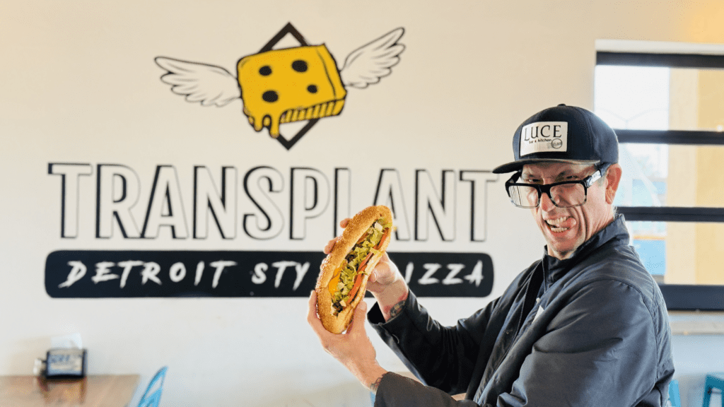 Chef Travis Peters (Photo courtesy of Transplant Pizza)