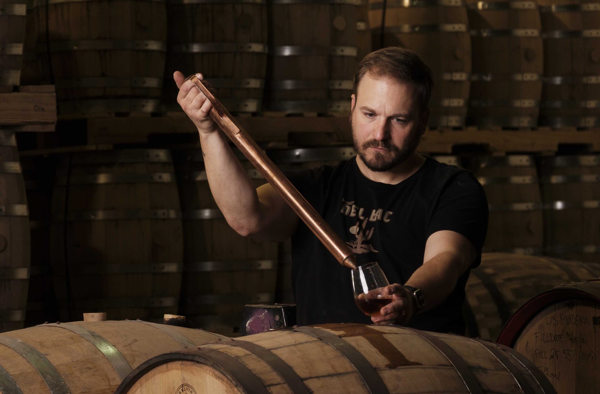 Mark A. Vierthaler, Whiskey Del Bac's Master Distiller/Blender and Director of Distillery Operations