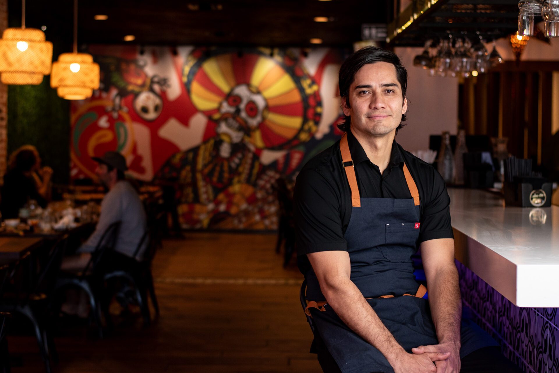 Chef Jose Contreras at Amelia's Mexican Kitchen on Oracle Road (Photo by Jackie Tran)
