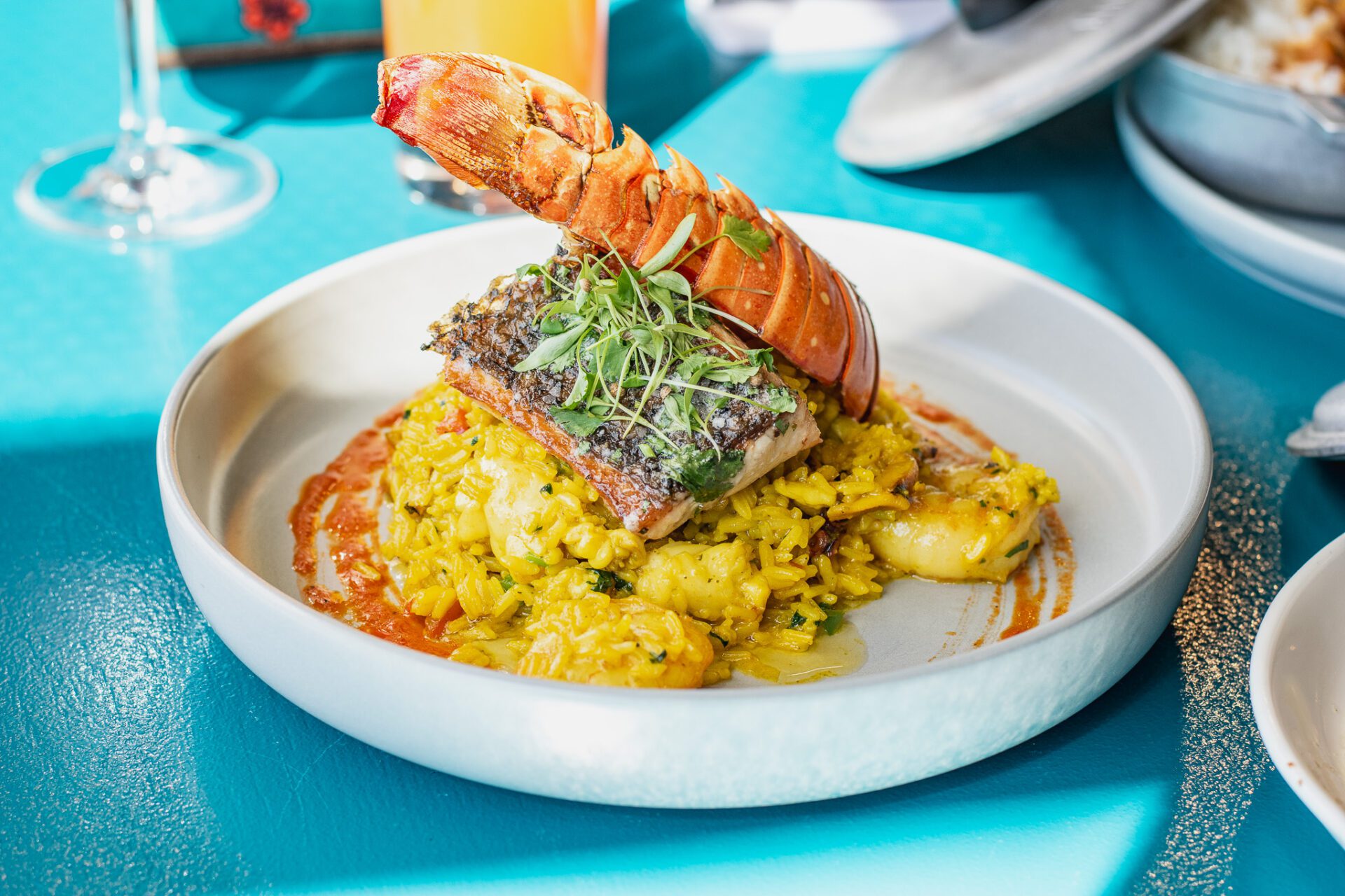 PR Seafood Paella at Batey Puerto Rican Gastronomy (Photo by Jackie Tran)