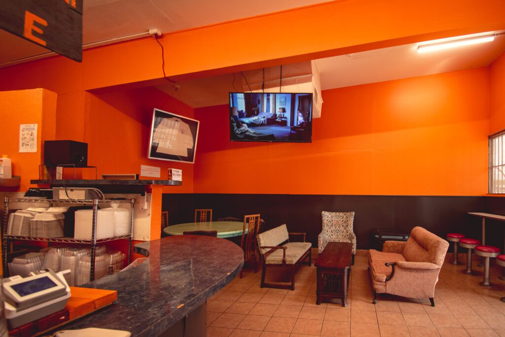 Interior at Chef Brian's Comfort Kitchen (Photo by Jackie Tran)