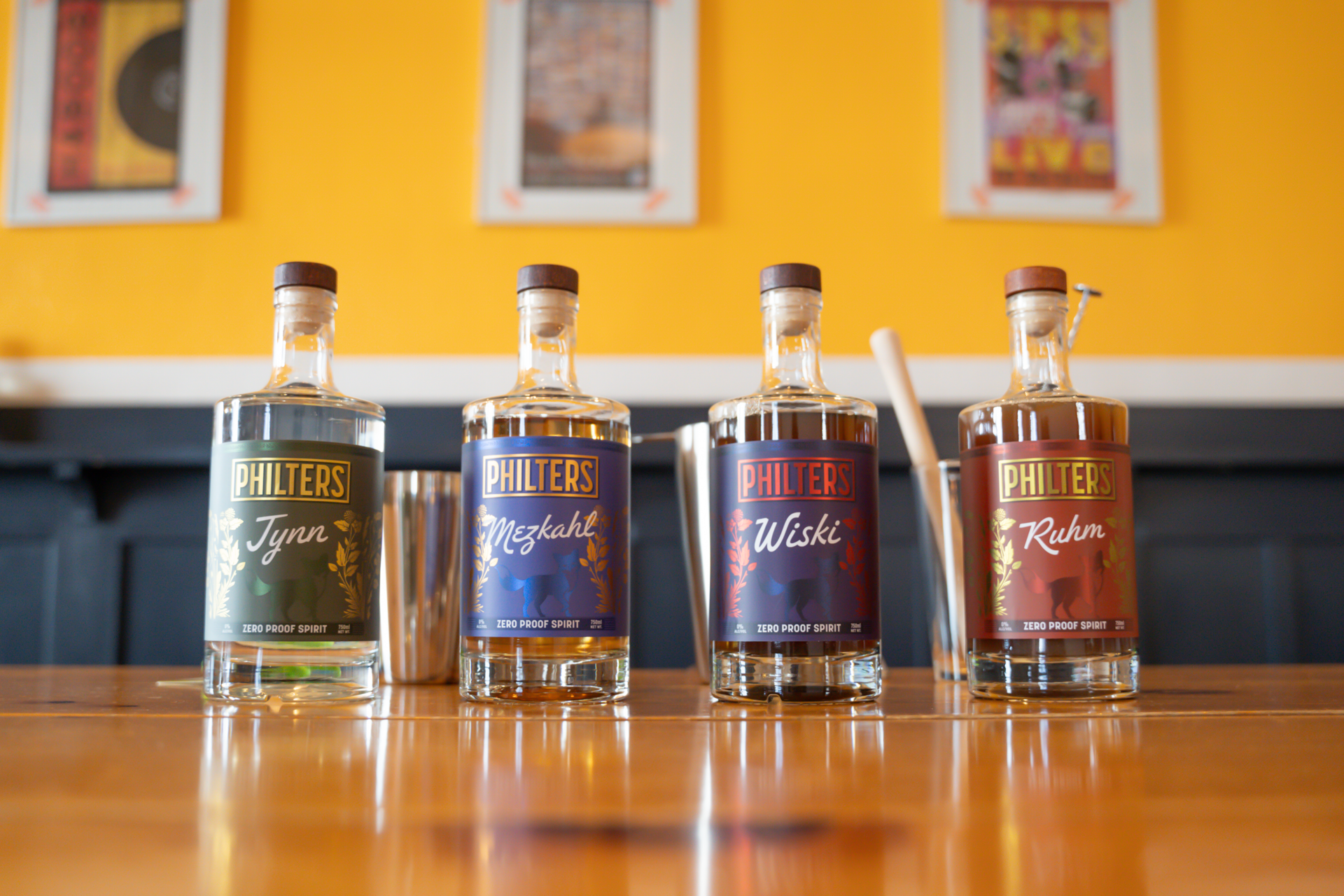 Philters zero proof spirits (Photo courtesy of Philters)
