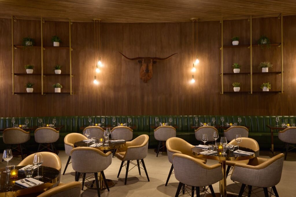 Interior at St. Cruz (Photo courtesy of the Leo Kent)