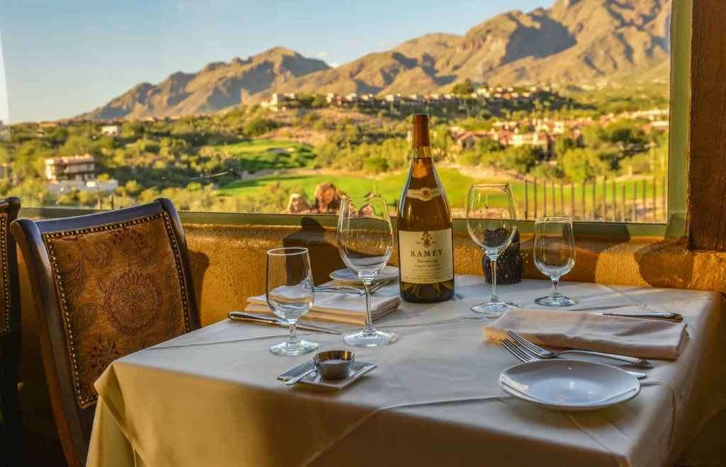 Dining room at The Grill at Hacienda Del Sol Guest Ranch Resort (Photo courtesy of Hacienda Del Sol Guest Ranch Resort)