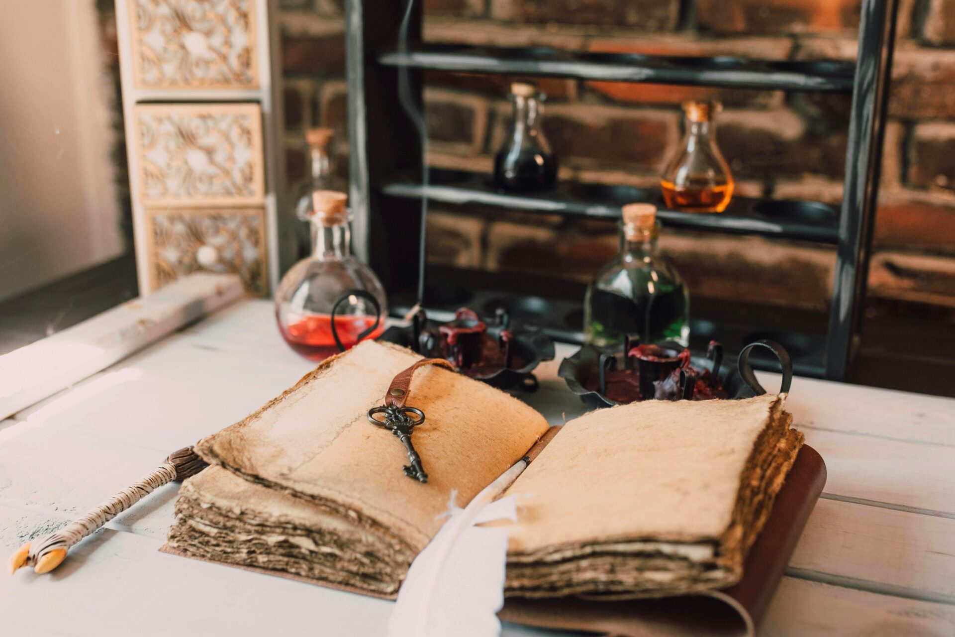 Harry Potter spell book (Photo by RDNE Productions)