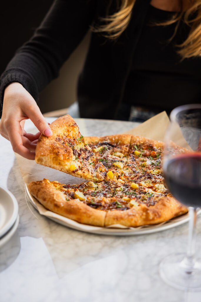 Carbonara pizza (Photo courtesy of North Italia)