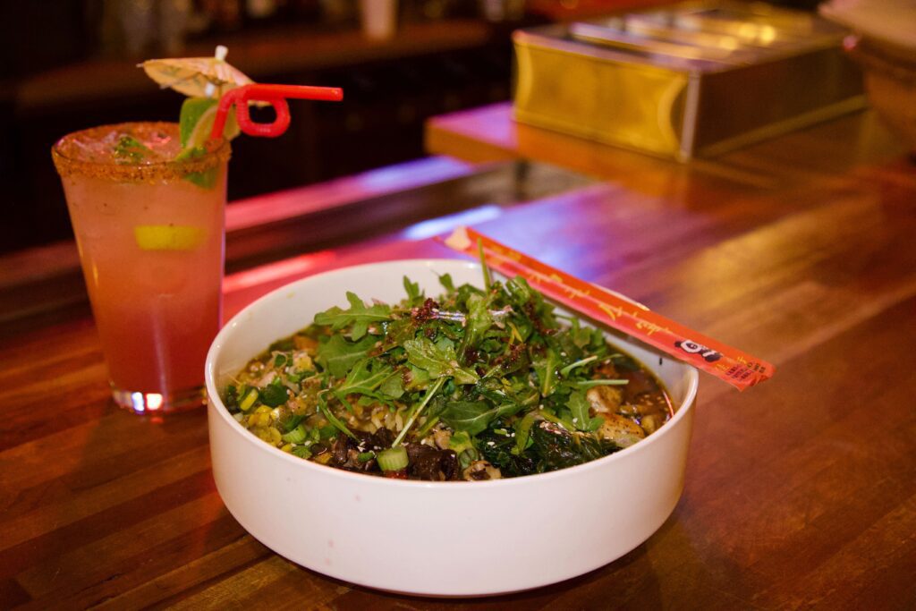 Spicy Veg Ramen special at El Torero (Photo by Hannah Hernandez)