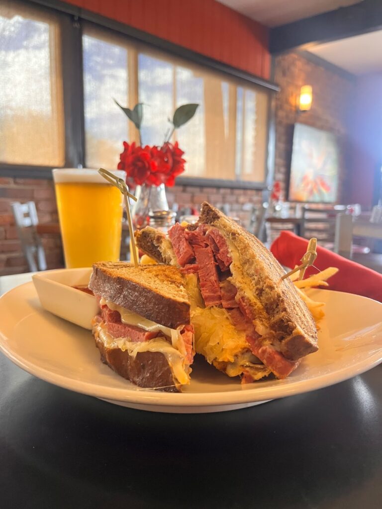 Corned beef sandwich at Dante's Fire (Photo by Chrissy Mance)