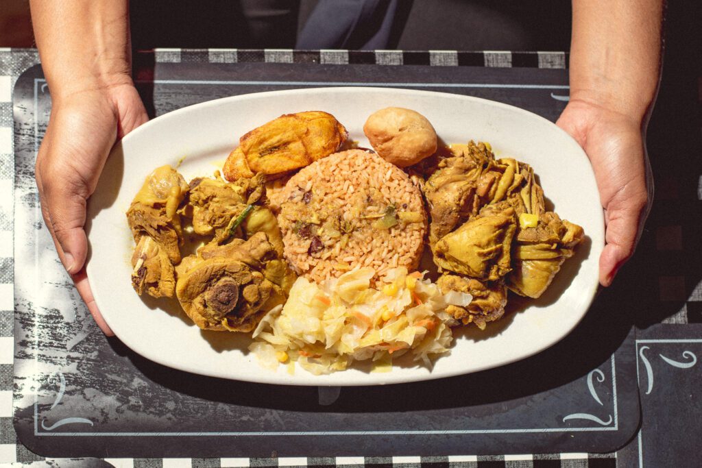 Curry chicken at Kingston Kitchen (Photo by Jackie Tran)