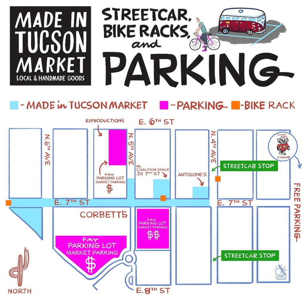 Made in Tucson Market (Photo courtesy of Historic Fourth Avenue Coalition)