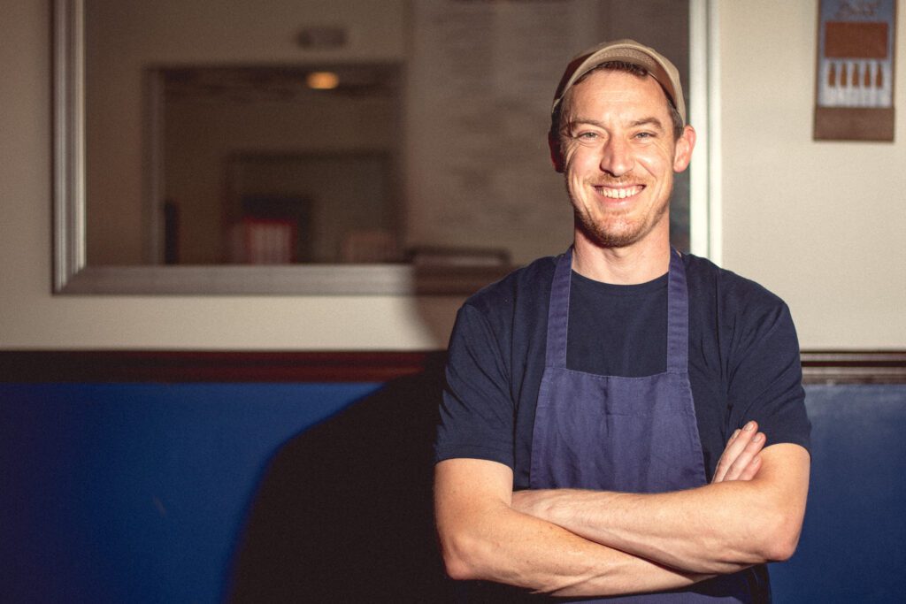 Chef Patrick Malarchik at Tandem American Eatery (Photo by Jackie Tran)