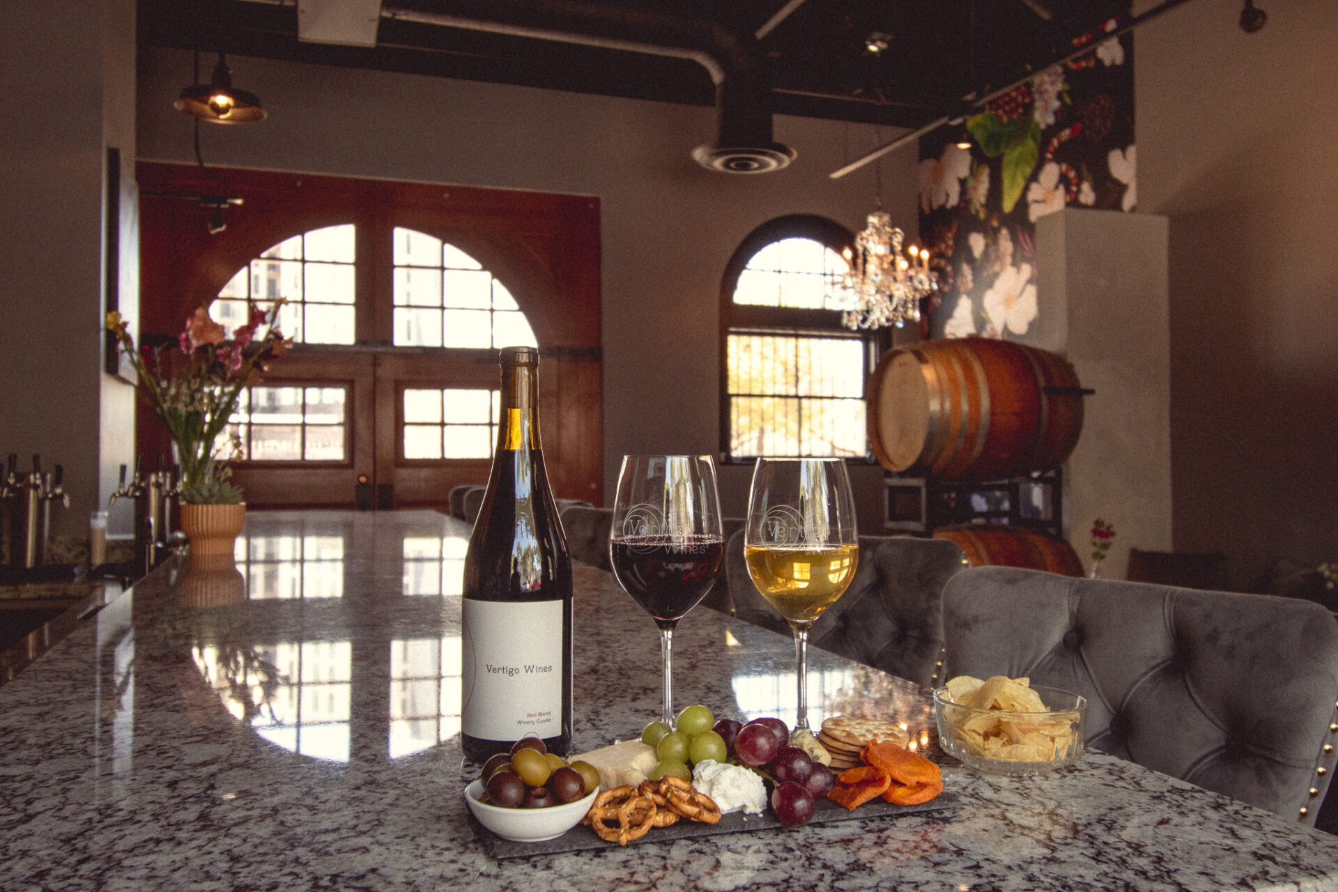 Interior at Vertigo Wines (Photo by Jackie Tran)