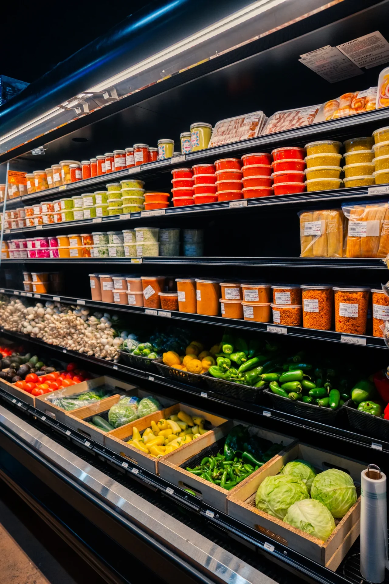 Produce area (Photo by Wild West Carniceria)